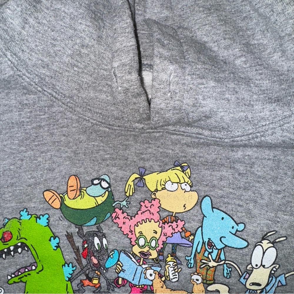 Graphic Grey Men's Sweater - Picture 4 of 13